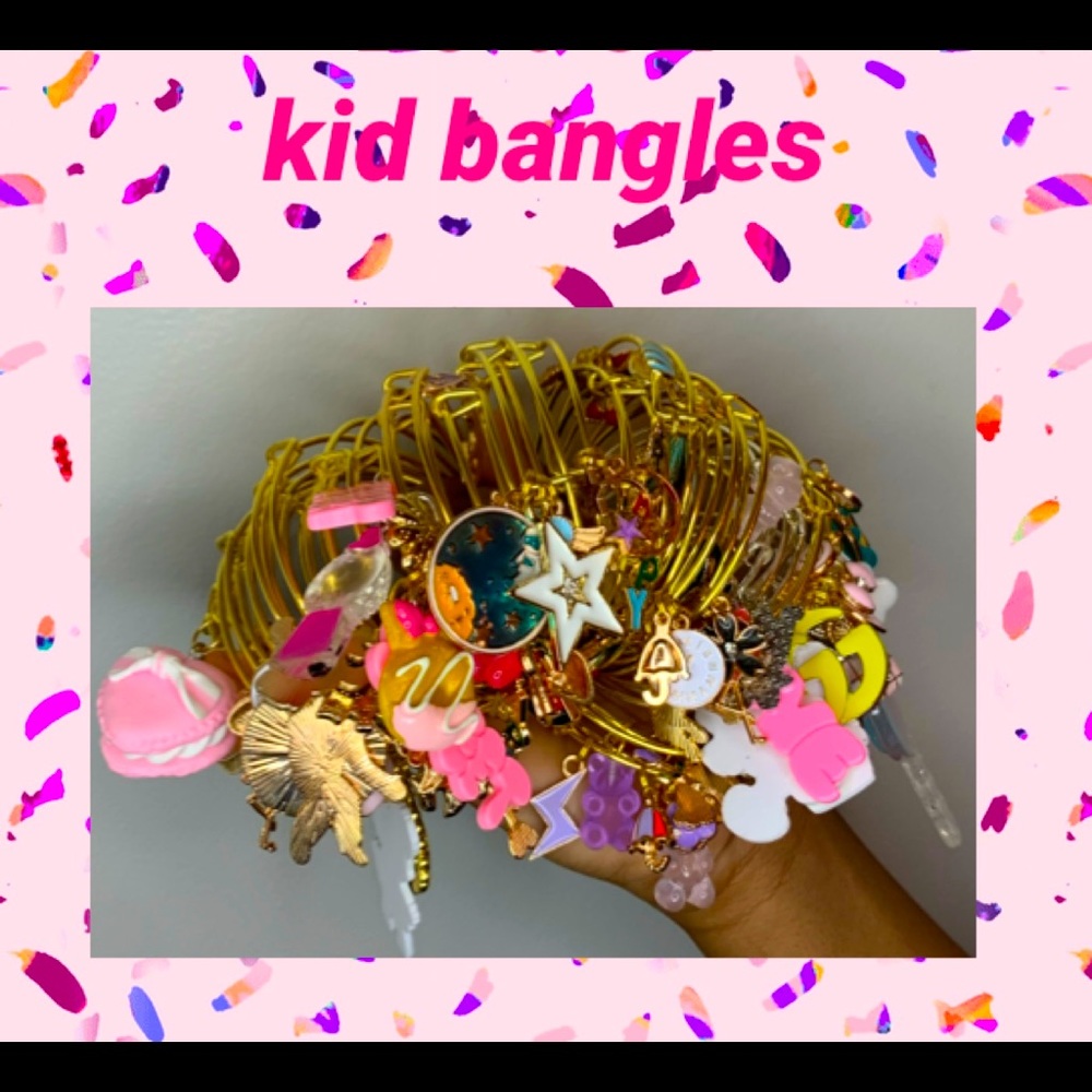 Kids assorted charm bracelets